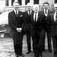 Styret i Bjelland Misjonsforrening ved 100 årsjubileet.