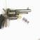 Revolver , Belgisk cal 7 - 8 mm