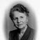 PORTRETT RACHEL ARNT JENSEN. FORKVINNE I HAMAR KRETS AV NORGES RØDE KORS. 7. 3. - 1940 - 1945. 
Se årbok for Hedmarksmuseet/Hamar Historielag 