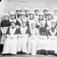 15.02.1910. Ringebu. Gudbrandsdalens Amtskole. Jentene i kjøkkendrakt. Gruppebilde, skolebilde.