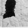 Gammel kone, portrett, silhouett