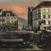 Postkort. Julehilsen. Fotografisk motiv. C. Sundtsgate, Bergen. Havnemotiv. Stemplet 23.12.1916.
