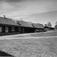 Øverland, Bærum, Akershus 1952. Drengestue, uthus og gårdsplass  Fra dr. philos. Eivind S. Engelstads storgårdsundersøkelser.
