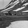 Fjøsgamme, tidligere fellesgamme.  Nordmannsvik 1952.