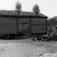 Bortstuu, Åsenhus, Soknedal, Midtre Gauldal, Sør-Trøndelag. Låven og søre delen av fjøset. Foto: Arne Berg, juni 1952.