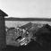 Fjøs ved Gieddeluobbal, 1950.