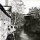 Nedre gate 3, Grünerløkka, Oslo 1961. Akerselva med industribygninger.