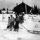 Oslo, Frognerseteren 1930. Vintermotiv. Aking