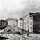 Karl Johans gate, Oslo ca. 1840-50. Gatebilde mot slottet. Avfotografert fra eldre trykk av Wilse.