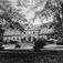 Bygdøy kongsgård, Oslo. Kortet er sendt 07.08.1911. Hovedbygningen og parken. Kortet merket G. H. 192.