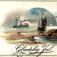 Julekort. Seilskuter på havet. Sjøfugler i forgrunnen. Gratulasjonshilsen 19.09.1896.