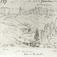 Oslofjorden. Blyantskisse av John Edy: Drawings, Norway, 1800. 