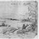 Oslo. Christiania. Blyantskisse av John Edy: Drawings, Norway, 1800. 