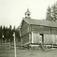 Bur med klokketårn, Nordre Nøttåsen, Elverum, Hedmark. Fotografert 1935.