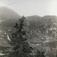 Utsikt fra Rinde i Åmotsdal i Seljord i Telemark. Fotografert i 1913.