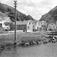 Hidra, Flekkefjord, juli 1968. Boliger og sjøboder.