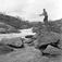 Vinje, 1964. Fjellandskap, fisking.