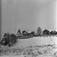 Snarøya, Bærum, Akershus, 09.01.1956. Hus og hager i landskap.