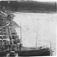 Hafslunds kraftanlegg i Skjeberg ved Glomma, ca, 1898,  bygging av turbinhus. Bilder før og etter flommen, dette er før. flommen (se ØFB.1977-00234B etter flommen)