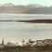 Molde i panorama sett fra Nord ,  Molde sett utover mot Hjertøya og Romsdalsalpene