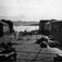 Molde torg ,  Molde Torg før Rådhuset ble bygd. 1950 årene...Nærmest til høyre Romsdals Fellesbank innvidd 1953...Molde Sparebank til venstre.