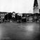 Molde torg ,  Molde Torg før Rådhuset ble bygd...Til venstre: S.Pettersson og Romsdals Fellesbank innvidd 1953. til høyre Molde Sparebank i forgrunnen av Molde kirke...