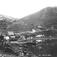 Merok. Geiranger kirke bygd i 1842 .Union hotell.