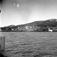 Molde i panorama sett fra Sør ,  Molde sett fra fjorden med Hotell Alexandra.