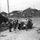 Morsundet med Marøya i bakgrunnen..På tur med Rangvald Myklebust (Raffel-Rangvald) sin drosje..Bakke-bua til høyre..(Filmbeholder er merket Harøy 1950)