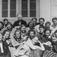 Skoleklasse. (avfotografering)..3.klasse middelskolen, ca. 1936