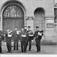 Brevbärarekårens utryckning. Lokalbrevbärare 1903 - 1930.Vykort?
