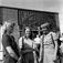Skolavslutning i Tierp, Uppland juni 1973