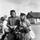 Skolavslutning i Tierp, Uppland juni 1973