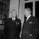 Provinsialläkare Ernst Norling och Uppsala läns landstings ordförande Arthur Erik Elmroth, Uppsala 1957