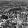 Flyfoto Trondheim, oversikt over Torvet under Marked
